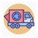 Recycling LKW Mullwagen Mullwagen Symbol