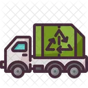 Recycling LKW Mull LKW Symbol