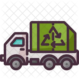 Recycling-LKW  Symbol