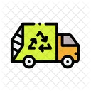 Recycling LKW Mullfahrzeug Mullwagen Symbol