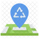 Recycling Location  Icon