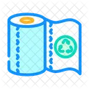 Recycling Paper Towel Icon