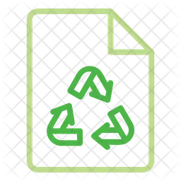 Recycling Paper  Icon