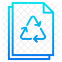 Recyclingpapier  Symbol