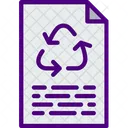 Recyclingpapier  Symbol