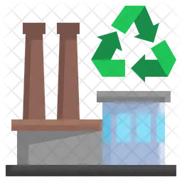 Recycling Plant  Icon