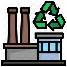 Recycling Plant  Icon