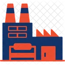 Recycling Plant Factory Industry Icon