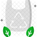 A Recycled Plastic Bag Icon