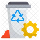 Recyclingprozess  Symbol