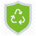 Recycling Shield  Icon