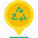 Recyclingstandort  Symbol