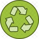 Recycling Symbol Tag Der Erde Pfeil Zyklus Symbol
