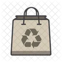 Recycling Tasche Recycling Tasche Plastiktute Icon