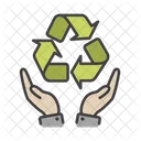 Recycling Time Time Management Recycle Time Icon