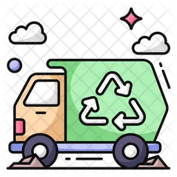 Recycling Truck  Icon