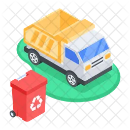 Recycling Truck  Icon