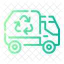 Recycling Truck Ecology And Environment Sustainability Icon