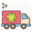 Recycling Truck Garbage Truck Icon