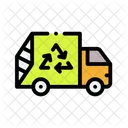 Recycling Truck Garbage Vehicle Garbage Truck Icon