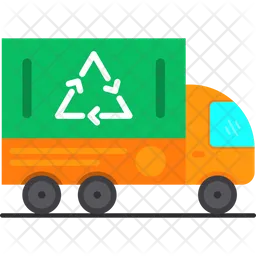 Recycling Truck  Icon