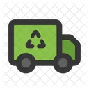 Recycling Truck Garbage Truck Garbage Can Icon