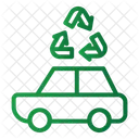 Recycling Vehicle  Icon