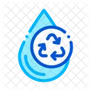 Recycling Water  Icon