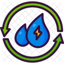 Recycling water  Icon
