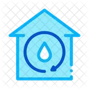 House Water Technology Icon