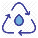 Recycling Water  Icon