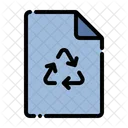 Recyclingpapier  Symbol