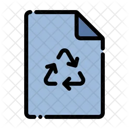 Recyclingpapier  Symbol