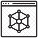 Internet En Linea Sitio Web Icono