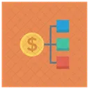 Red Red Socialdinero Dolar Icono