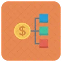 Red Red Socialdinero Dolar Icono