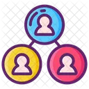 Red Conexion Internet Icono