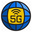 Red 5g  Icono