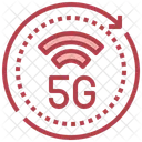 Red 5g  Icono