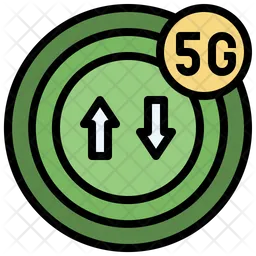 Red 5g  Icono