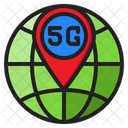 Red 5g  Icono