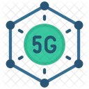 Red 5g  Icono