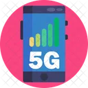 5 G 4 G Comunicacion Icono