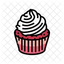 Red Velvet Cupcake Icon
