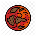 Red Planet Mars Icon