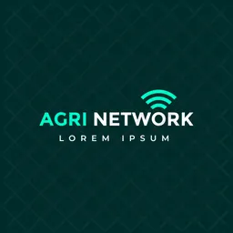 Red agrícola Logo Icono