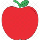 Preserved Red Apple Apple Vector Icon