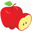 Red Apple Healthy Diet Healthy Food Icon