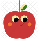 Red Apple Fruit Apple Icon