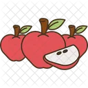 Apples Fruit Food Icon